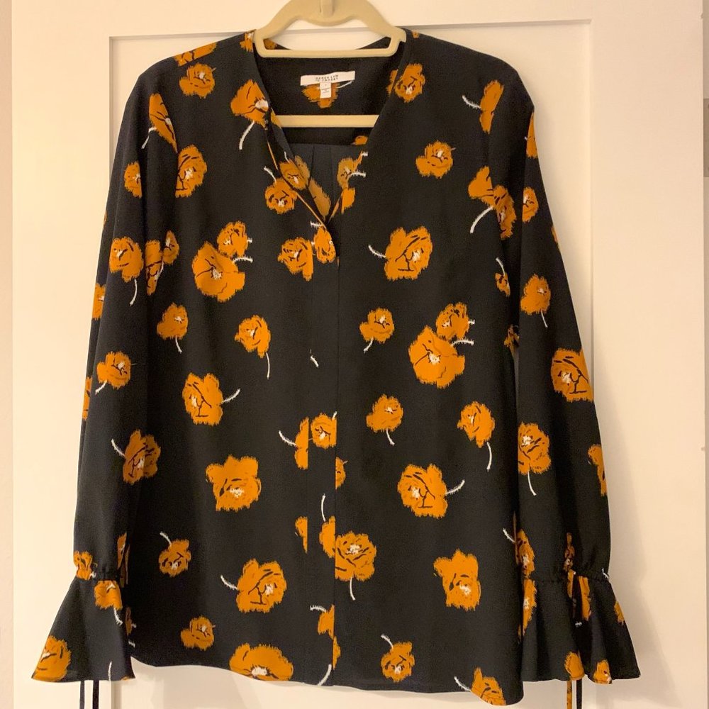 10 Crosby Derek Lam Black Blouse